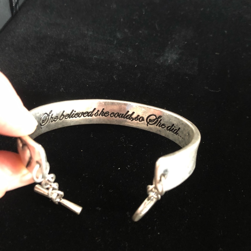 Premier Designs silver-plated bracelet